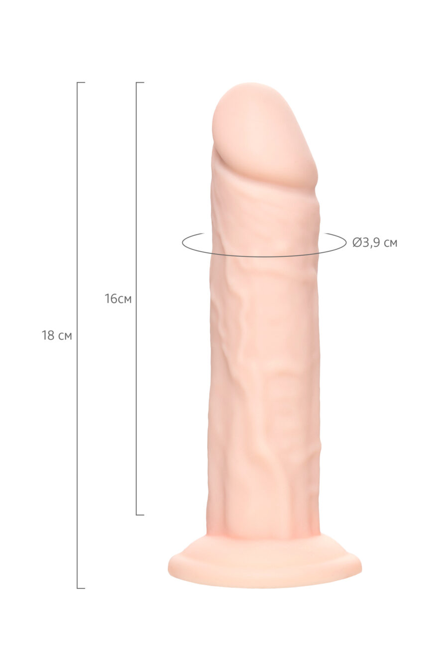 Jared L yapay penis, 18 cm