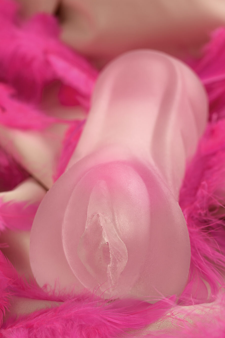 Juicy Pussy by TOYFA Realistik Masturbator Crystal Rose, TPE, 14 cm