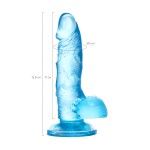 INDY Jel Dildo, 15,8 cm