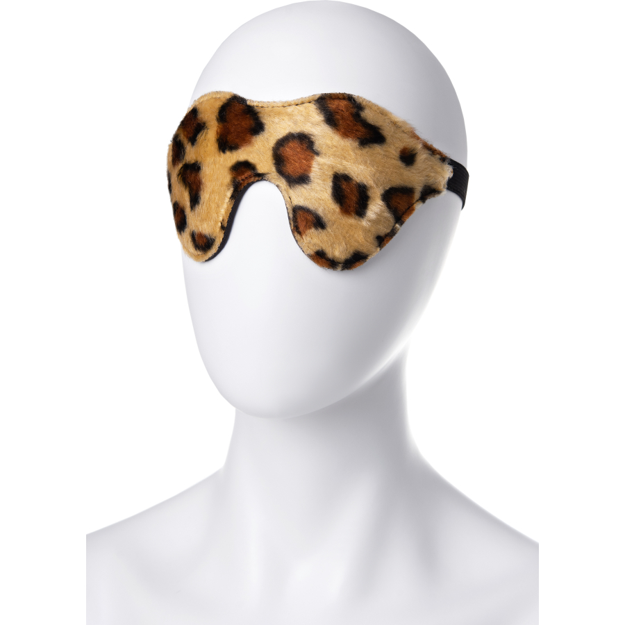 Maske PU deri, baskılı, 26 cm