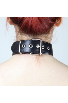 BDSM Günlük Sade D Ring Aidiyet Tasması
