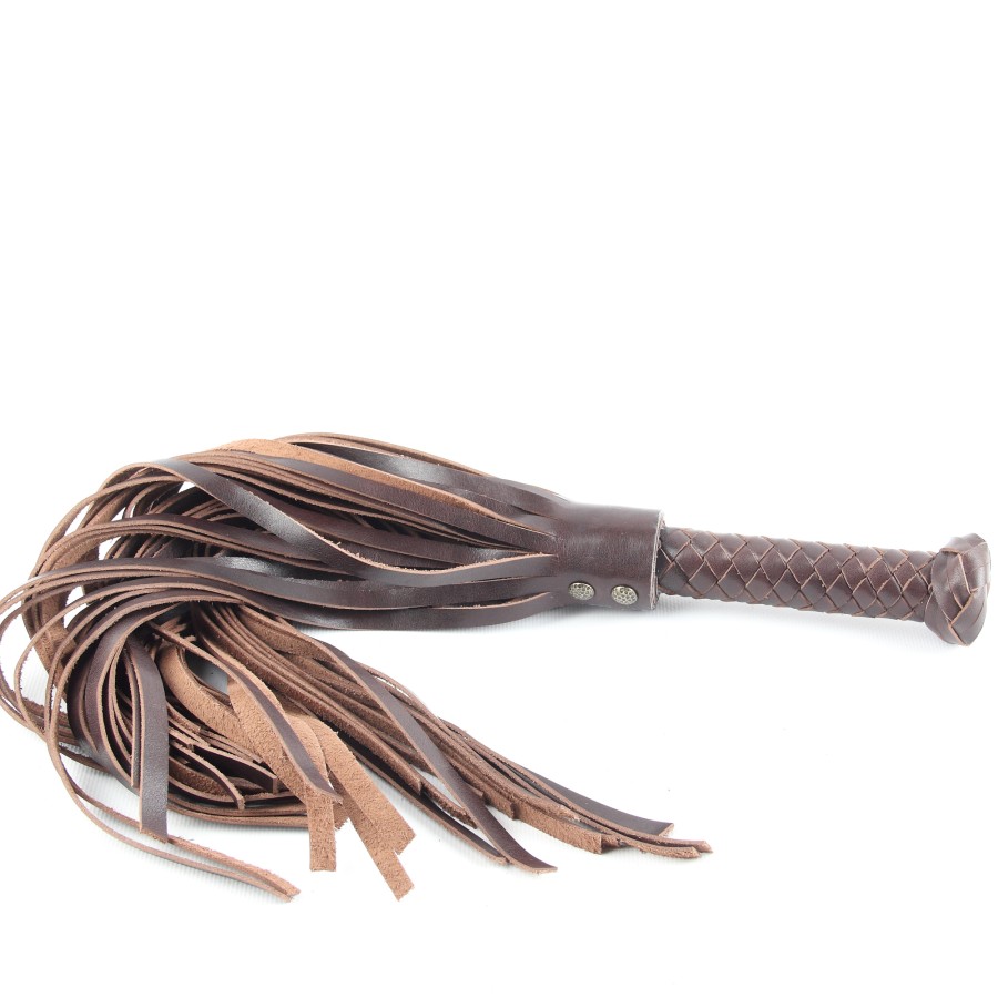 Brown Genuine Leather Flogger