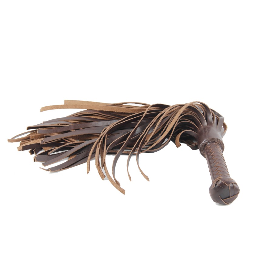 Brown Genuine Leather Flogger