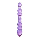 Çift taraflı cam Dildo 22,5 cm