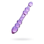 Çift taraflı cam Dildo 22,5 cm