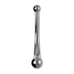 metal yapay penis, 21 cm