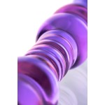 Çift taraflı cam Dildo 22,5 cm