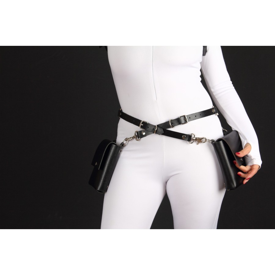 Çift Çantalı Chest Harness