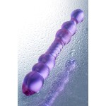 Çift taraflı cam Dildo 22,5 cm