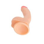 Gerçekçi Yapay Penis, PVC, 18 cm