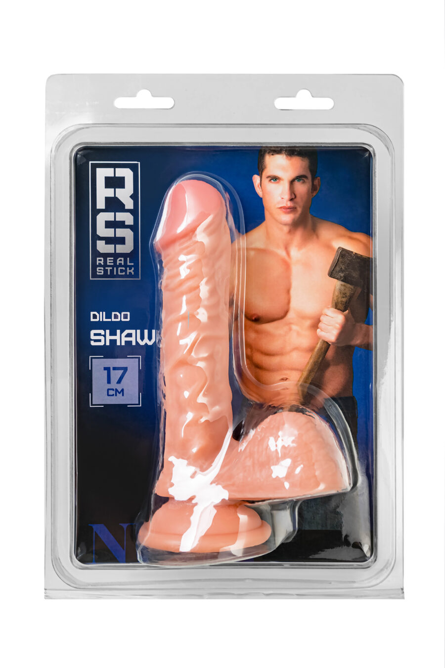 RealStick Nude Shaw, 17 cm