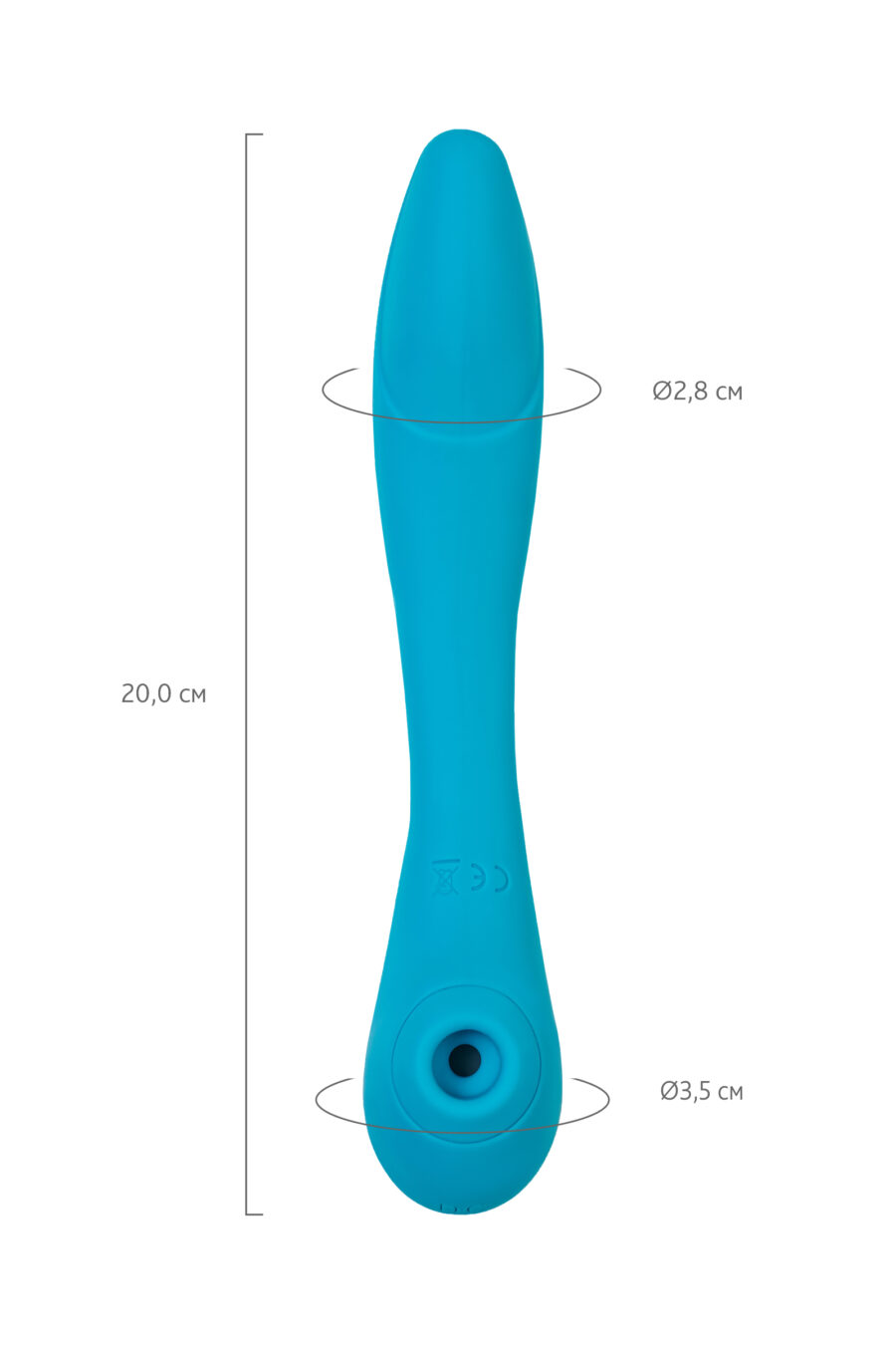 Çok fonksiyonlu vibratör Cycla,20 cm