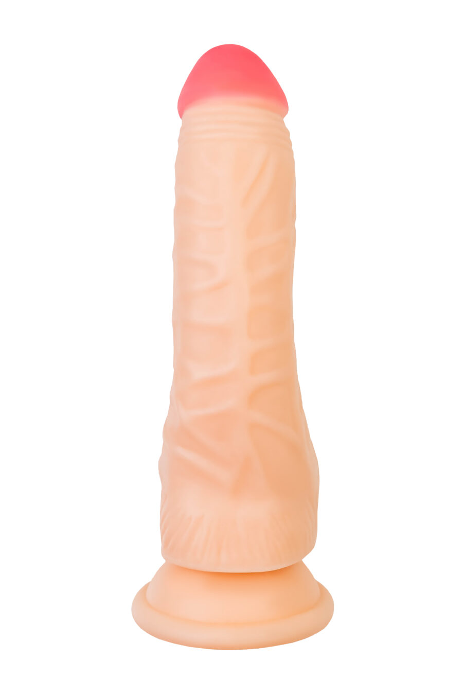 Gerçekçi Yapay Penis, PVC, 18 cm