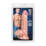 Gerçekçi Yapay Penis, PVC, 21 cm