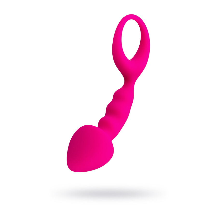 ToDo by Toyfa Bong Anal Plug, silikon, pembe, 12,5 cm, Ø 2,5 cm