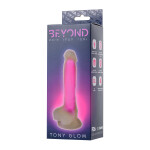 Tony Glow Gece Parlayan Dildo, 20 cm