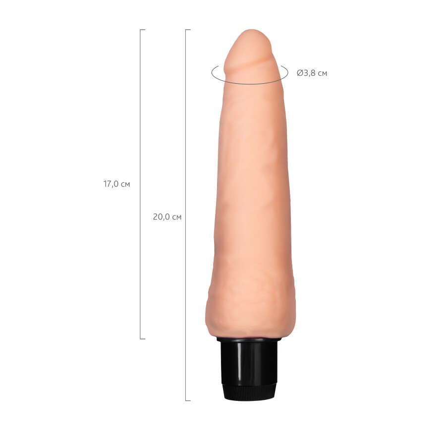 Lank Realistik Dildo, 20 cm