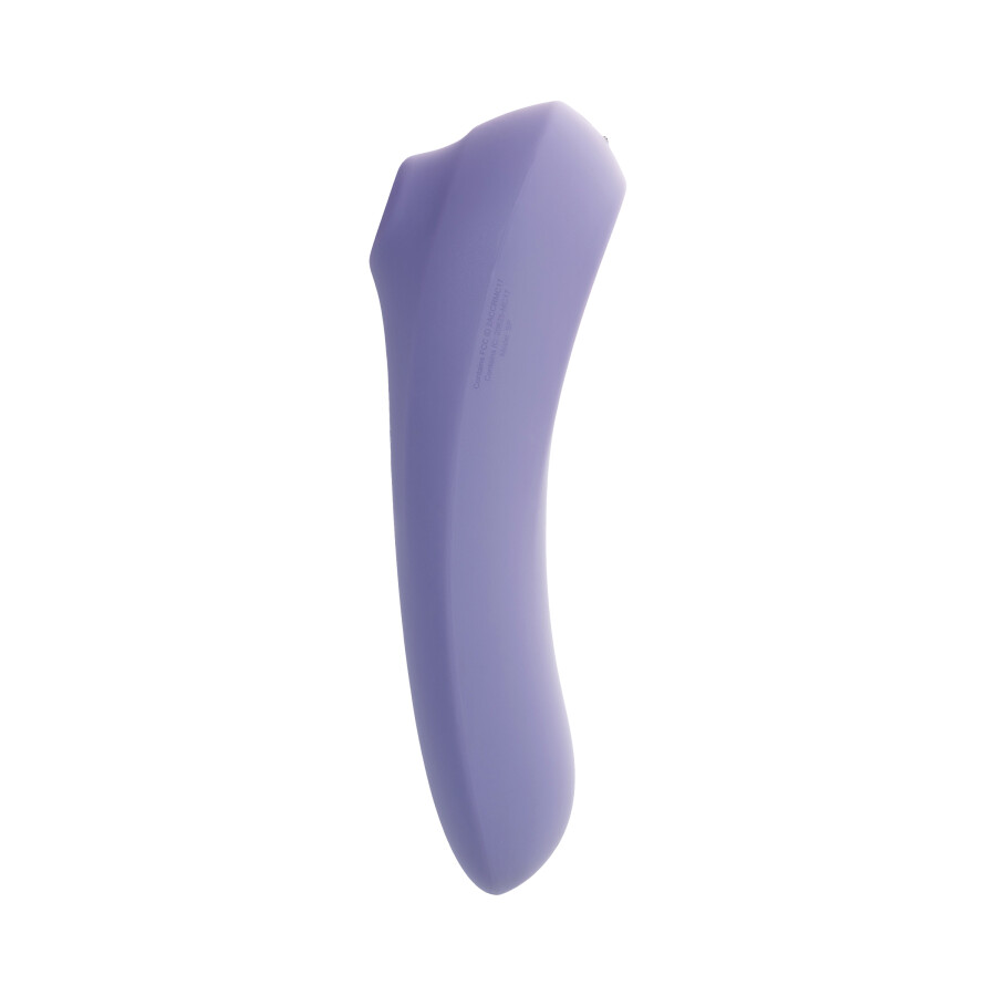 Satisfyer Dual Pleasure Vakum Dalgası Klitoral Vibratör, silikon, mor, 17.9 cm