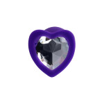 Diamond Heart Anal Plug 7 cm