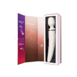 Satisfyer Wand-er Woman Vibratör, ABS plastik, beyaz, 34 cm