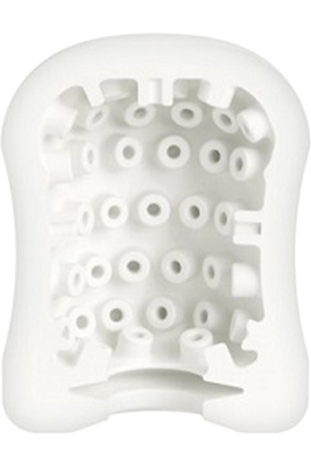 Mystim Mastürbatör Dotty Dora Masturbatör, TPE, beyaz, 4,5 cm