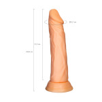 Toon Vantuzlu Realistik Dildo 20 cm