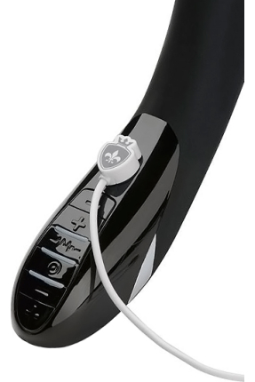 Mystim Daring Danny Elektro Stimülasyonlu Vibratör, Silikon, Siyah, 27 cm