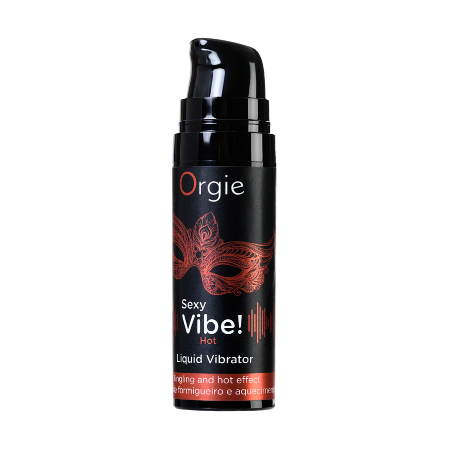 ORGİE Sexy Vibe Hot Isınma ve Titreşim etkisi olan Masaj Jeli, 15 ml