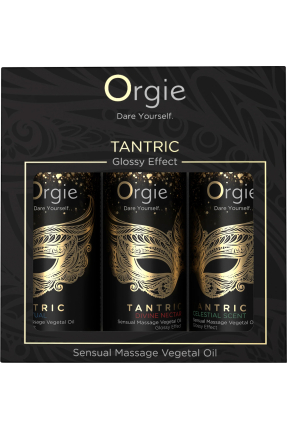 ORGIE Masaj Yağı Seti Tantric Kit 3'lü, 30 ml