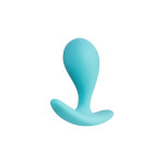 ToDo by Toyfa Blob Anal Plug, silikon, mavi, 5,5 cm, Ø 2,1 cm