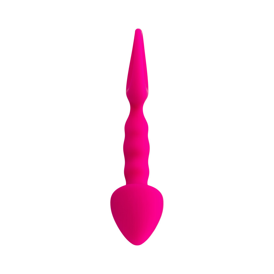 ToDo by Toyfa Bong Anal Plug, silikon, pembe, 12,5 cm, Ø 2,5 cm