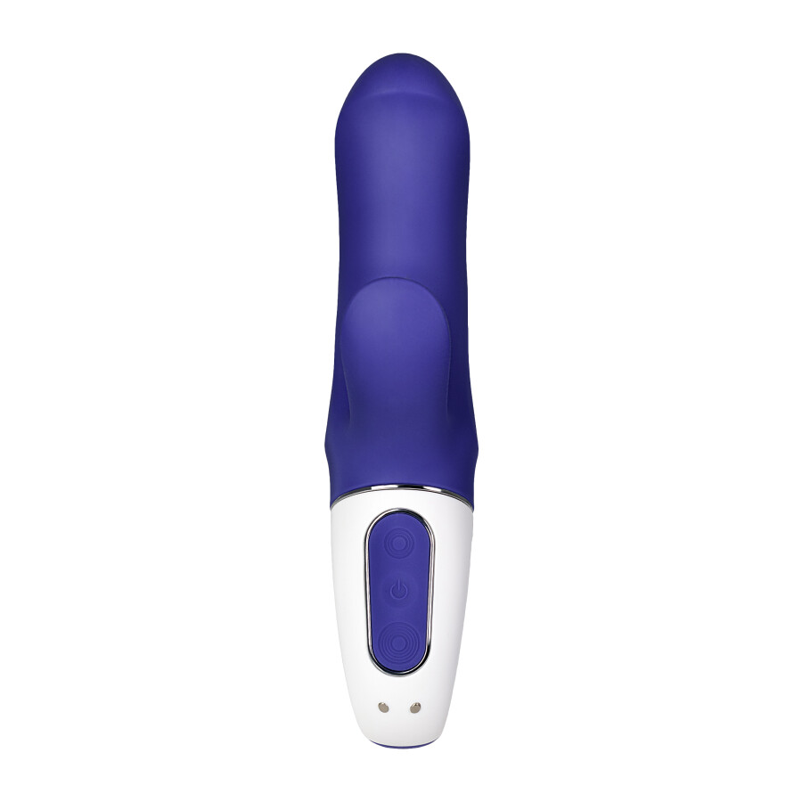 Satisfyer Magic Bunny Gerçekçi olmayan Vibratörü, Silikon, Mor, 17,7 cm