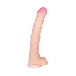 Lovetoy SUPERGIANT Realistik Dev Dildo, vantuzlu, çap 57 mm, toplam uzunluk 380 mm