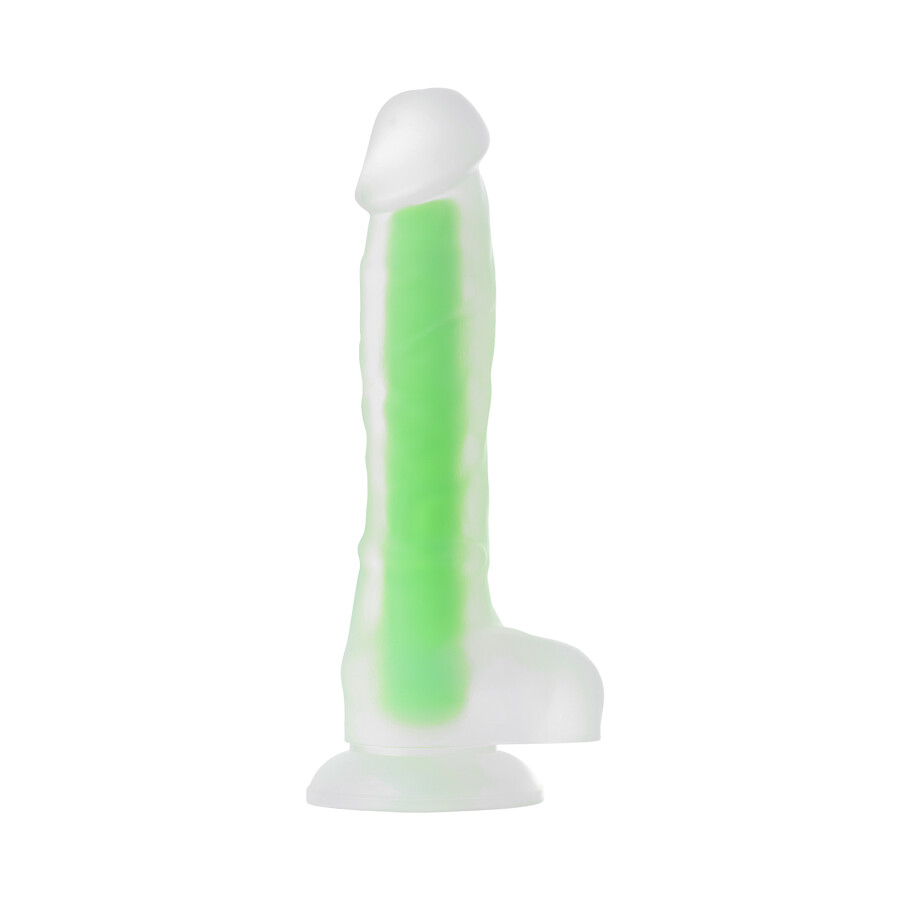 Glow Gece Parlayan Dildo,18 cm