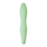 Satisfyer Air Pump Banny 5 Anal Vibratör, Silikon, yeşil, 15 cm