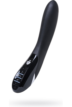 Mystim Electric Eric Elektro Stimülasyonlu Vibratör, siyah, 27 cm, Silikon