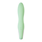 Satisfyer Air Pump Banny 5 Anal Vibratör, Silikon, yeşil, 15 cm