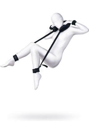 Anonymo BDSM sabitleme kemeri #0701 yastıklı