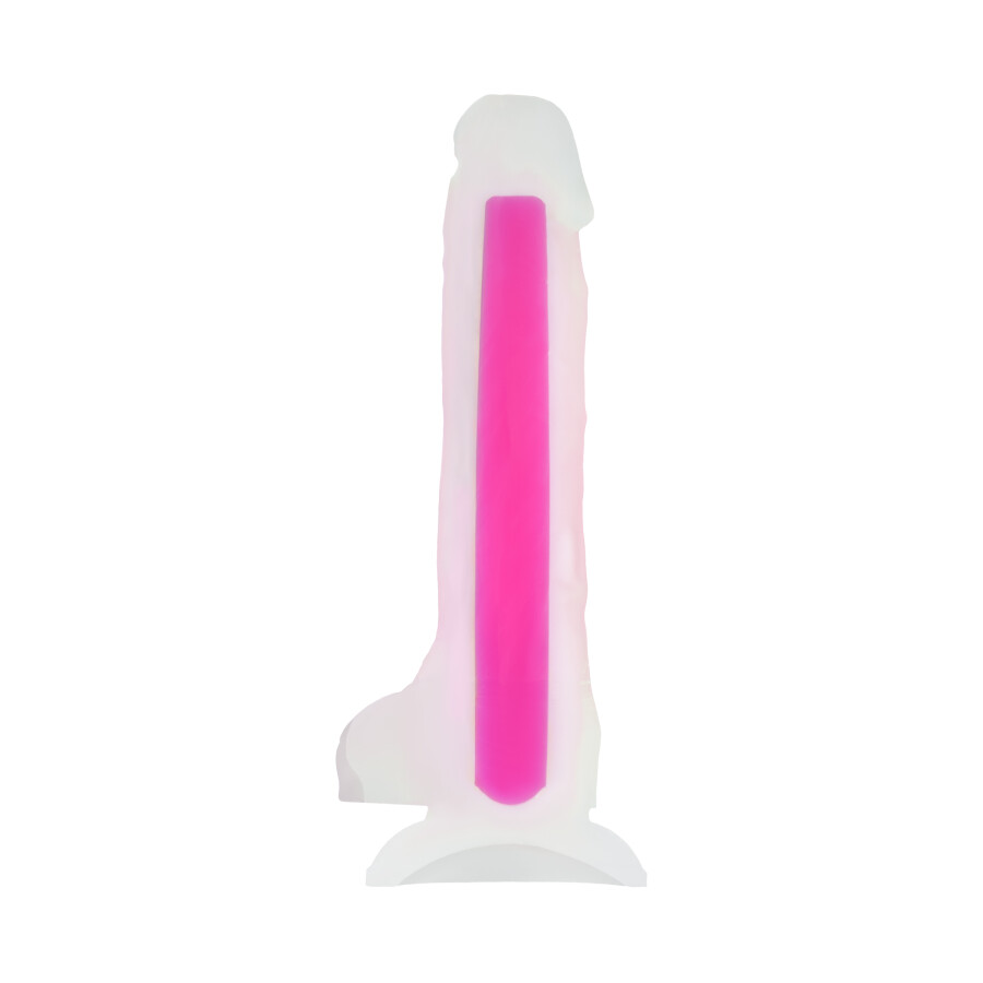 Tony Glow Gece Parlayan Dildo, 20 cm