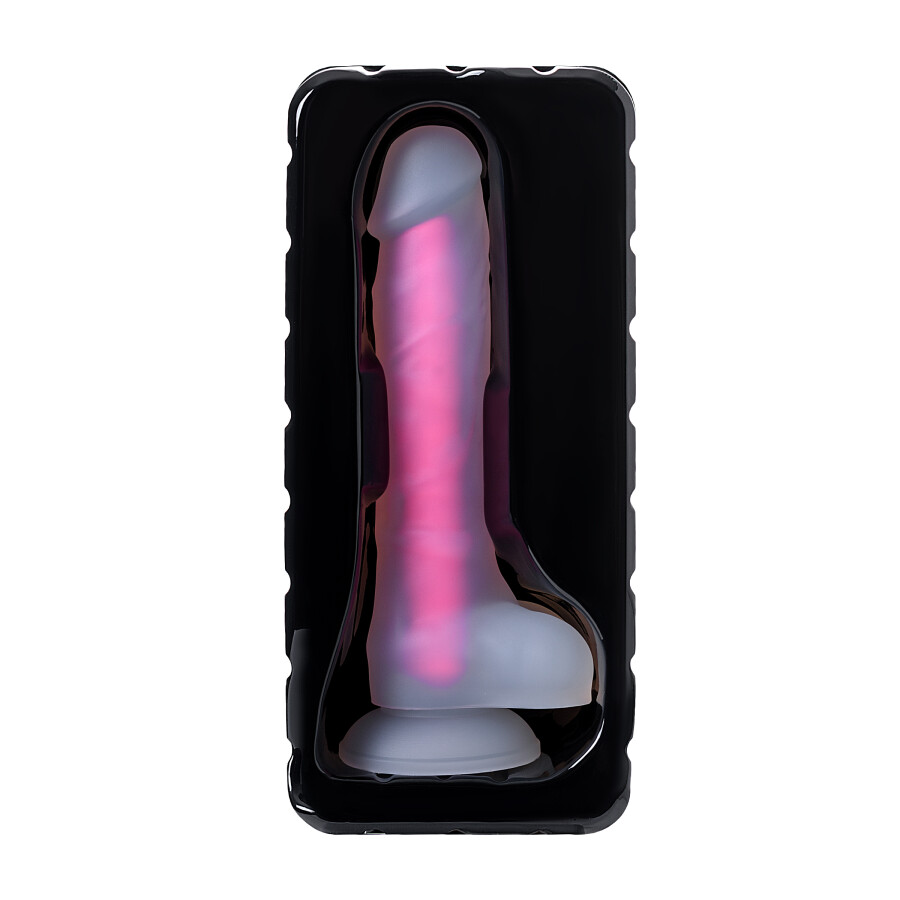 Tony Glow Gece Parlayan Dildo, 20 cm