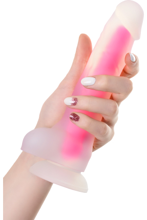 Tony Glow Gece Parlayan Dildo, 20 cm