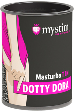Mystim Mastürbatör Dotty Dora Masturbatör, TPE, beyaz, 4,5 cm