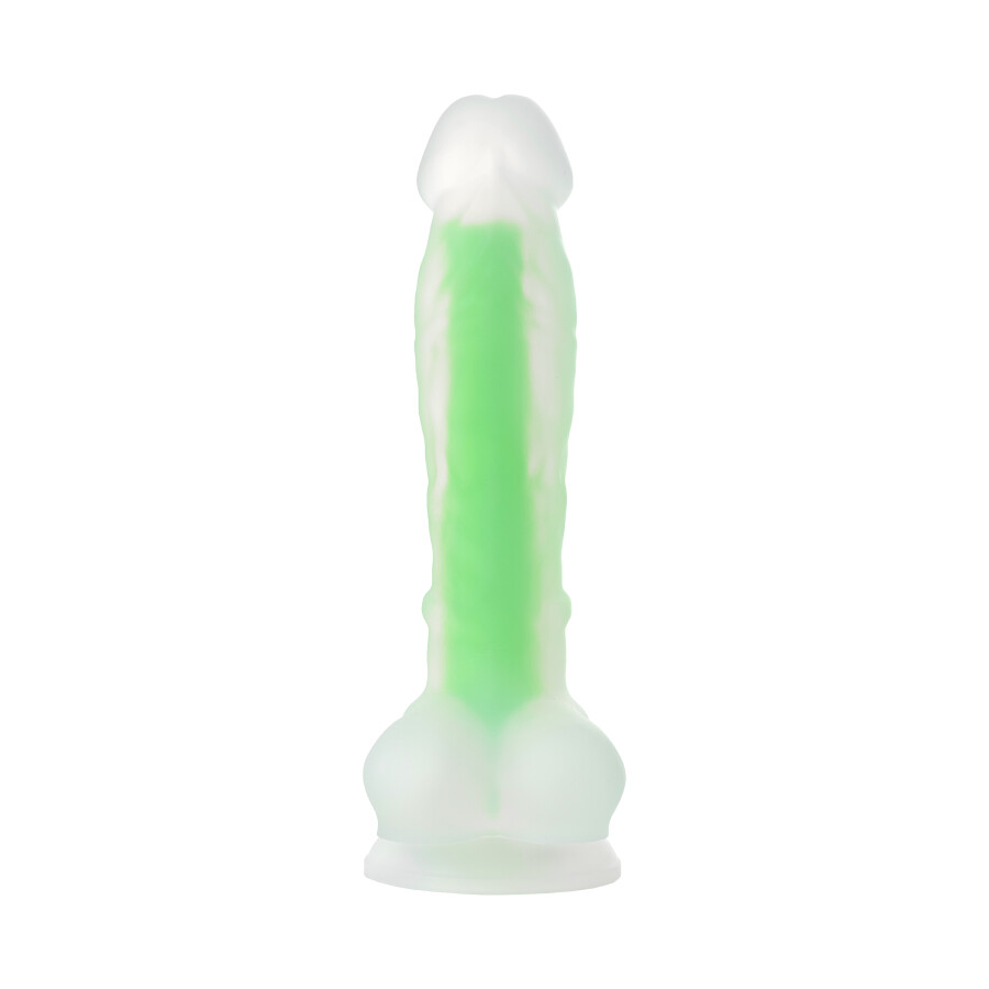 Glow Gece Parlayan Dildo,18 cm