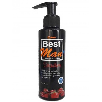 Best Man 150ML. Büyük Boy Çilekli Lubricant Jel