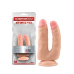 Bromeo Çiftli Kıkırdaklı Gerçekçi Dildo