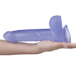 23CM Mor Renk Dildo Penis