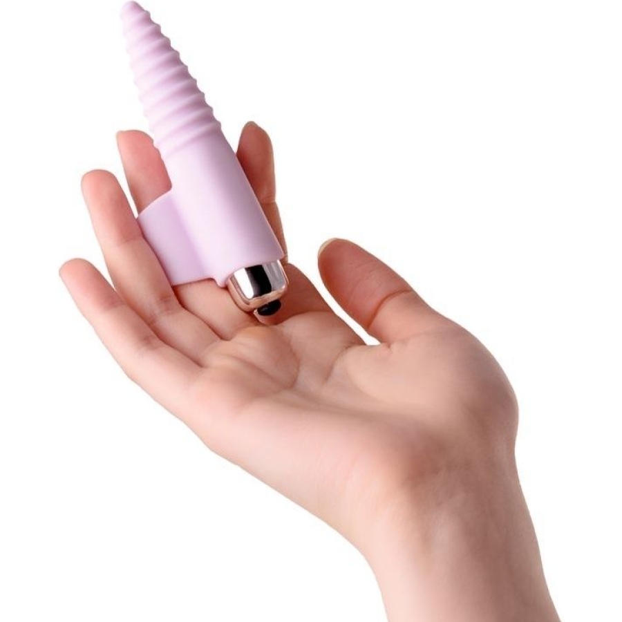 Jos Nova Parmak Vibratörü pembe 9 cm