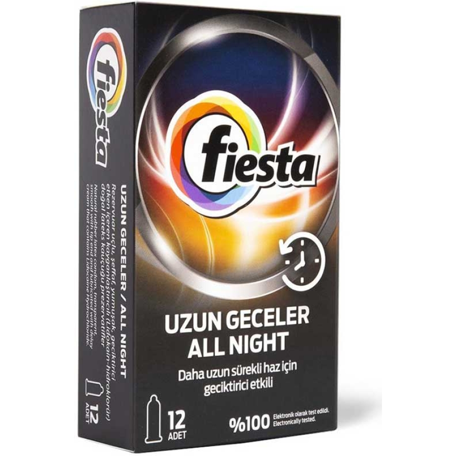 Fiesta All Night Geciktiricili Prezervatif
