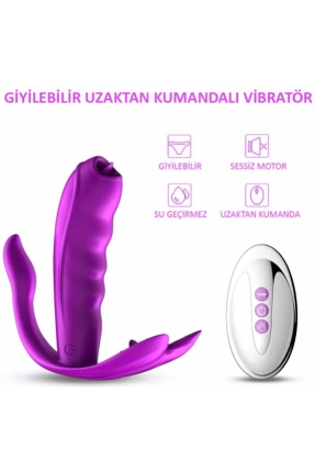 FoxShow Cute M5 Uzaktan Kumandalı Giyilebilir Vibratör