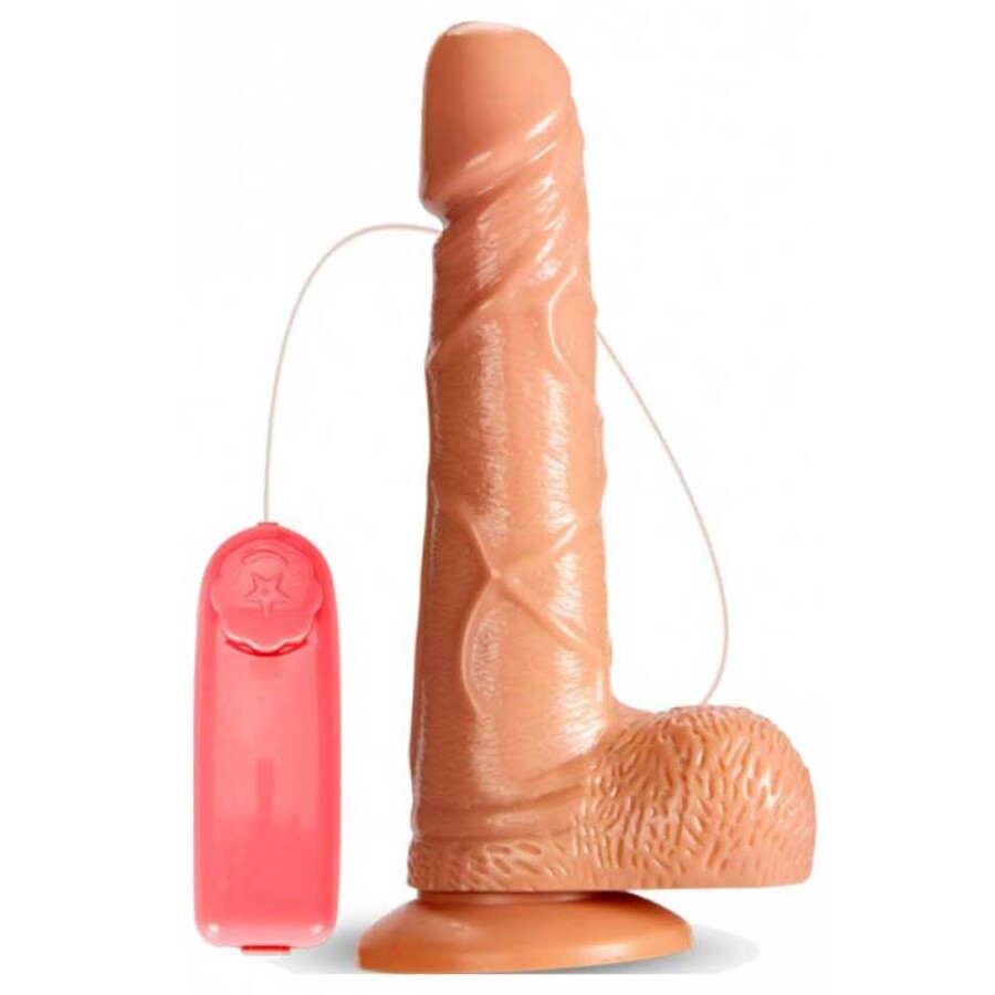 J.B. Titreşimli 17cm Swing Dildo Vibratör